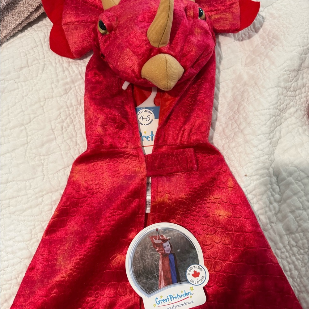 NWT Great Pretenders Red Dragon Costume